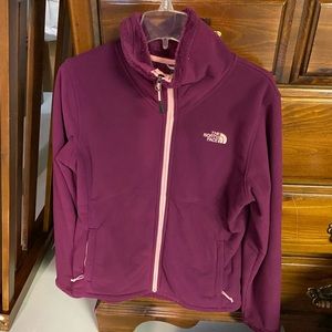 Purple North Face Coat